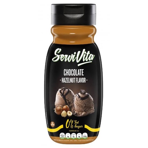 [15675] Salsa Chocolate Y Avellana 320Ml - Servivita