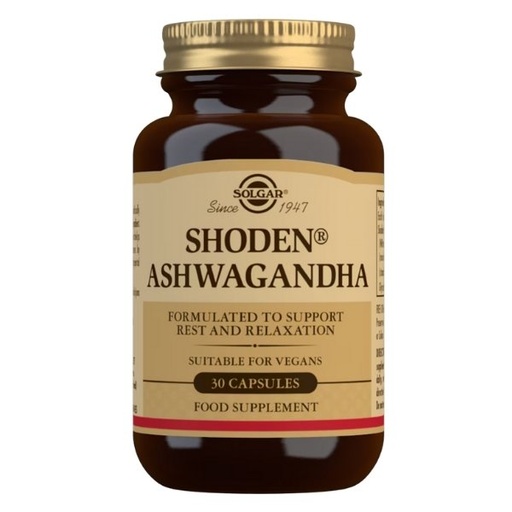 [0505448] Shoden Ashwagandha 30 Cápsulas - Solgar