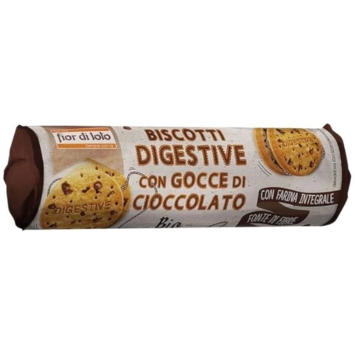 [205937] Galletas Digestive Chips Choco 250Gr- Fior Di Loto