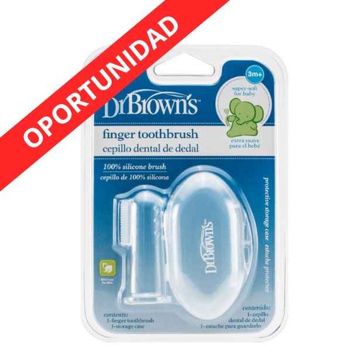 [139556] Cepillo Cental De Dedo 3M+ - Dr Browns