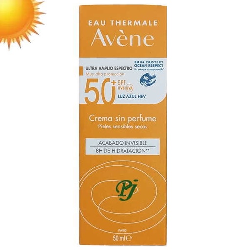 [139581] Crema Solar Gama Naranja Spf50+ Sin Perfume 50Ml - Avene