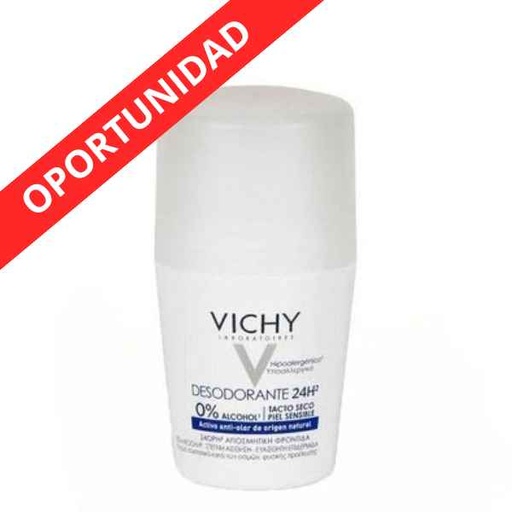 [139801] Desororante Roll-On 24H 0% Alcohol 50Ml - Vichy