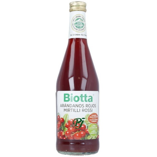 [14291] Jugo Arandano Rojo Bio 500Ml - Biotta