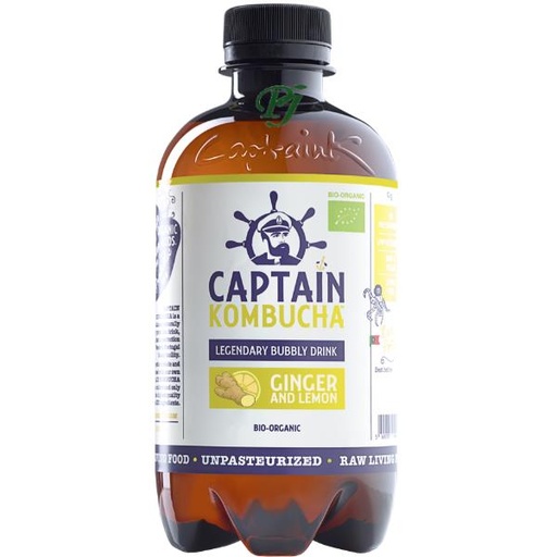[14470] Captain Kombucha 1L Ginger Lemon