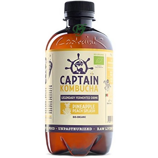 [14472] Captain Kombucha 1L Pineapple