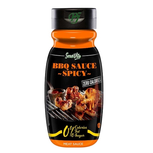 [15646] Salsa Barbacoa Picante 320Ml - Servivita