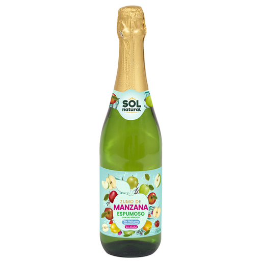 [14081] Espumoso Manzana Sin Alcohol 750 Ml. Solnatural