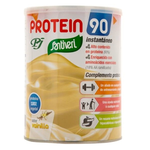 [17045] Protein 90 Vainilla 200Gr (V-Sport) - Santiveri