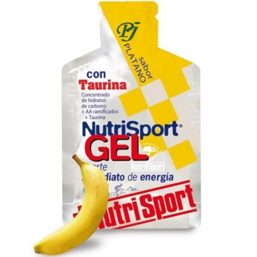 [17412] Gel Taurina Platano 1 Sobre 40Gr - Nutrisport