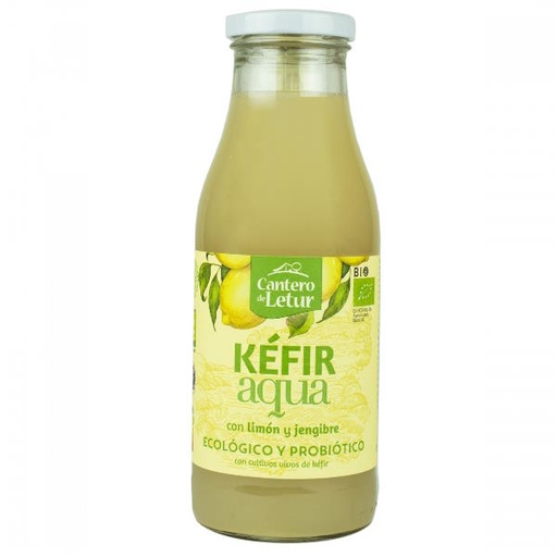 [060085] Kéfir Agua Limón Y Jengibre 500Ml - Cantero Letur