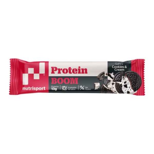 [175294] Barritas Protein Boom 49Gr Cookies And Cream - Nutrisport