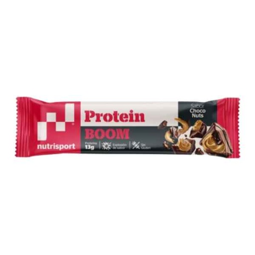 [175301] Barrita Protein Boom Chocolate Cacahuetes - Nutrisport