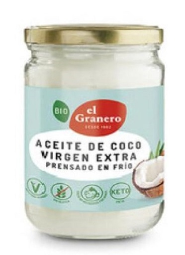 [02510] Aceite De Coco Virgen Extra Prensado En Frio 400Ml