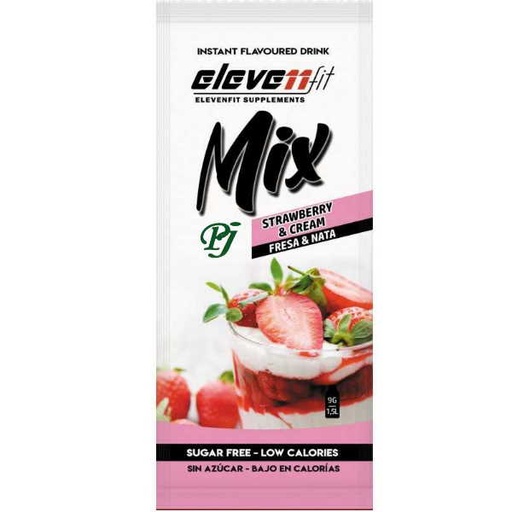 [175393] Bebida Mix Fresa Y Nata Sin Azúcar- Eleven 11