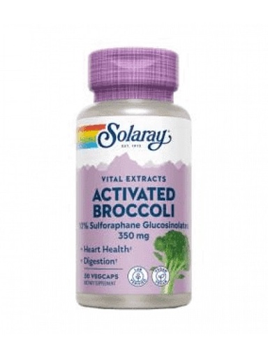 [0505004] Activated Brocoli 30 Cápsulas Vegetales - Solaray