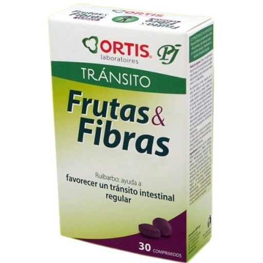 [057228] Frutas Y Fibras Clasico 30 Comprimidos - Ortis