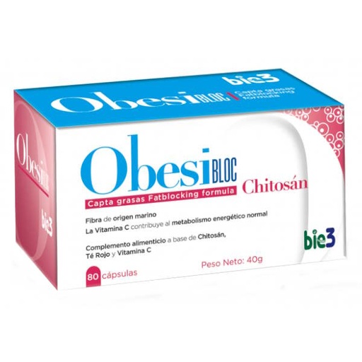 [057304] Chitosán 80 Cápsulas - Bie-3