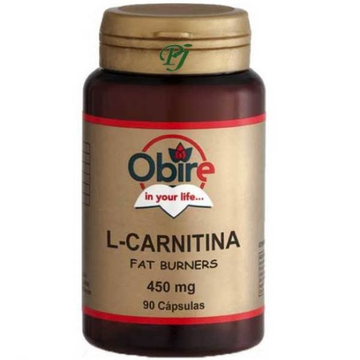 [057528] L-Carnitina 90 Capsulas 450Mg - Obire