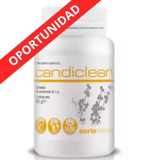 [057572] Candiclean 60 Comprimidos - Soria Natural