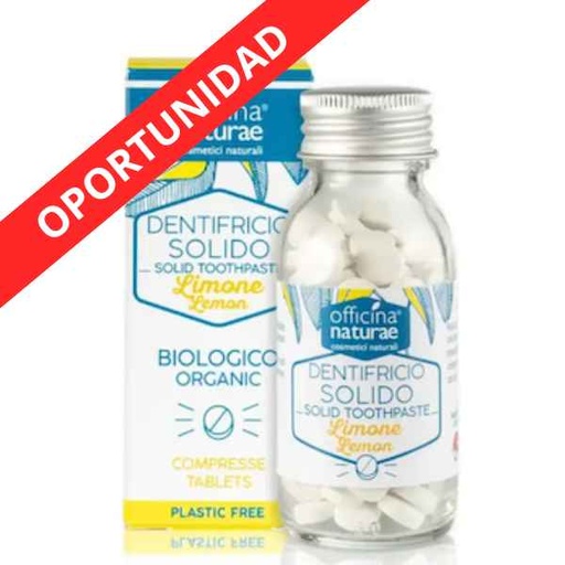 [1300872] Dentifrico Solido Limon En Tabletas - Officina Naturae