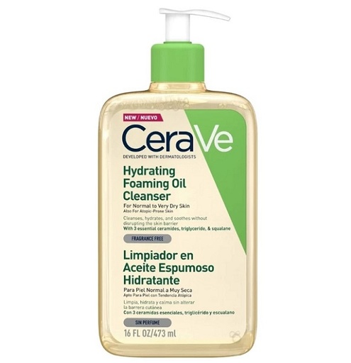 [1300931] Cerave Limpiador En Aceite Espumoso Hid. 473Ml.
