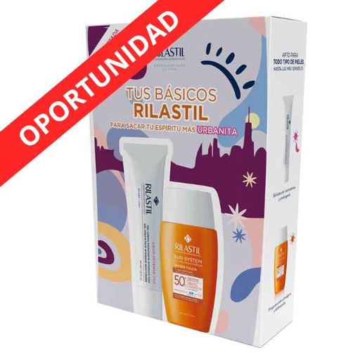 [1300955] Fluido + Gel Crema Solar 50+ Urbanita - Rilastil