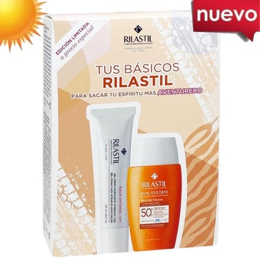 [1300957] Fluido + Gel Crema Solar 50+ Aventurero - Rilastil