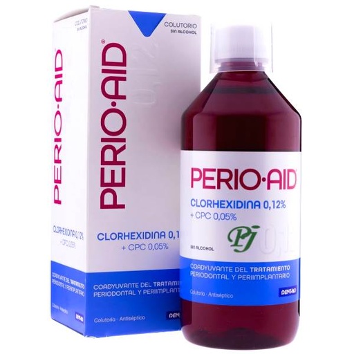 [130204] Colutorio Perio Aid  Tratamiento 0.12% 500Ml - Vitis