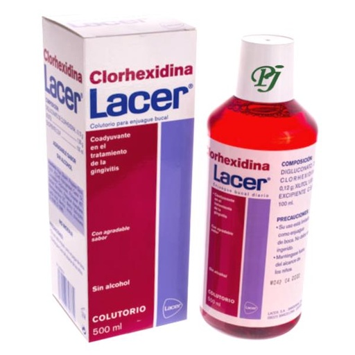 [130605] Clorhexidina Colutorio 500Ml - Lacer