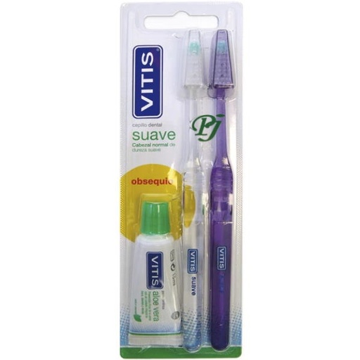 [130735] Cepillo Pack Duplo Suave + Pasta 15Ml - Vitis