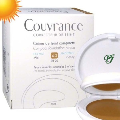 [130936] Crema Mate 4.0 Oil-Free Miel 9.5Gr Couvrance Solar - Avene