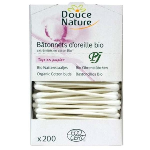 [131956] Bastoncillos Orejas 200Uds - Douce Nature