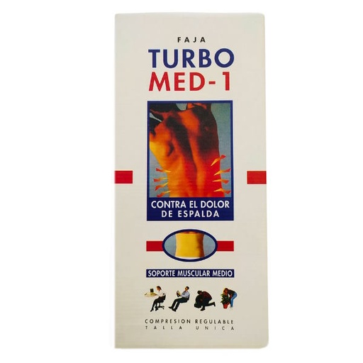 [13256] Faja Turbo Med-1 Dolor De Espalda