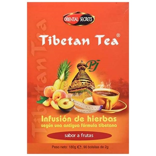 [010012] Tibetan Tea Sabor Frutas 84 Sobres