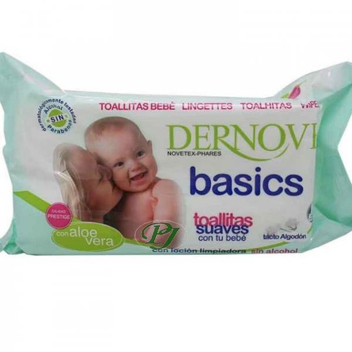 [133796] Dernove Toallitas Bebe 60 Unidades