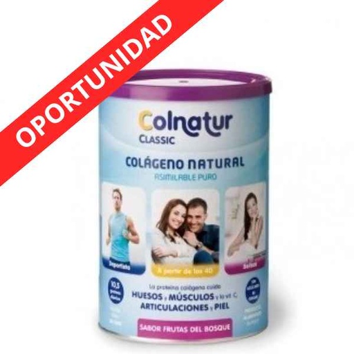 [134067] Colageno Asimilable Puro Sabor Frutas Del Bosque 300Gr - Colnatur