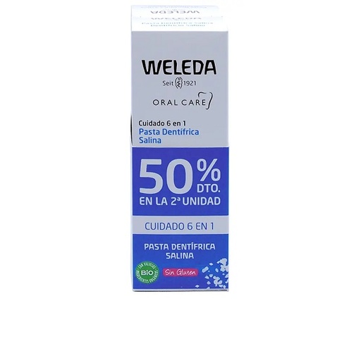 [135100] Dentifrico Salina Duo 2X75Ml- Weleda