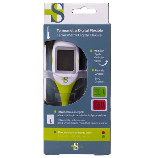 [135356] Termometro Digital Pantalla Grande - Sanitec Solutions