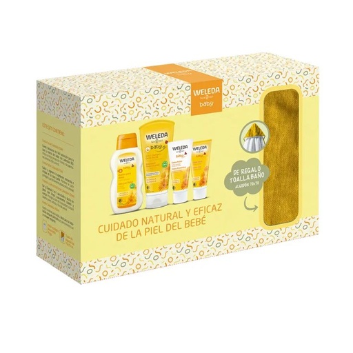 [135729] Set Regalo Bienvenida Bebe Calendula - Weleda