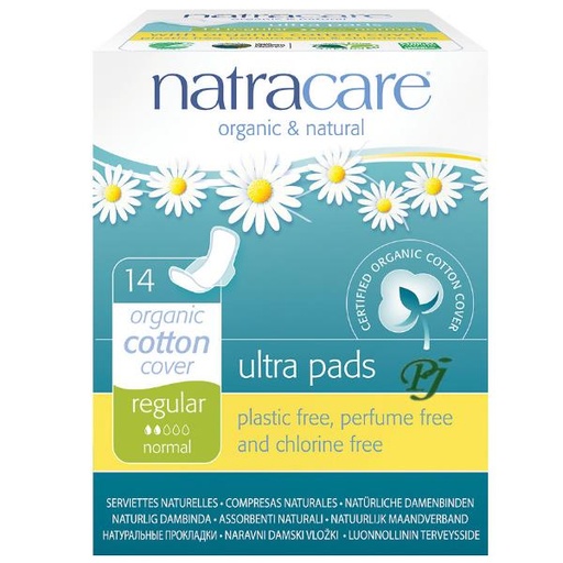 [13582] Compresa Con Alas 14Uds Ultra Pads - Natracare