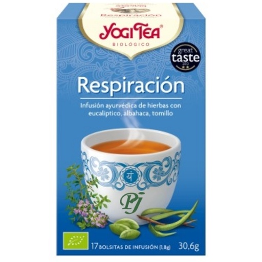 [011014] Respiracion 17 Filtros - Yogi Tea
