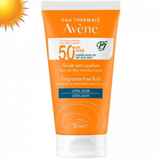 [136214] Fluido Solar Linea N. Spf50+ Sin Color Sin Perfume 50Ml - Avene