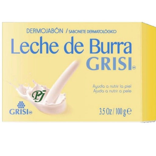 [13623] Jabon Leche Burra 100Gr - Grisi