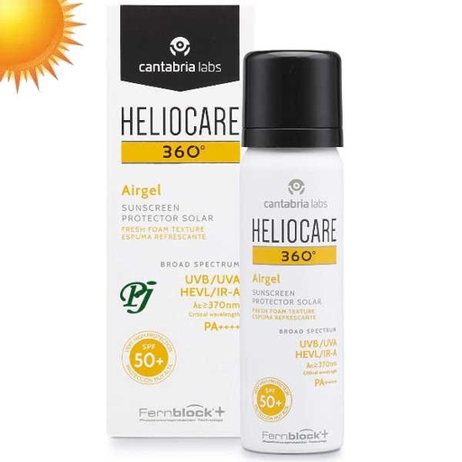 [136251] Heliocare Solar Spf50+ 360º Airgel 60Ml - Cantabria Labs