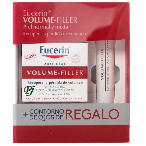 [136495] Volume Filler Crema De Dia Piel Normal Y Mixta + Contorno De Ojos - Eucerin