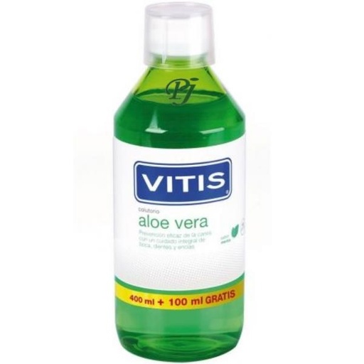 [136548] Colutorio Aloe Vera Menta 400Ml+100Ml - Vitis
