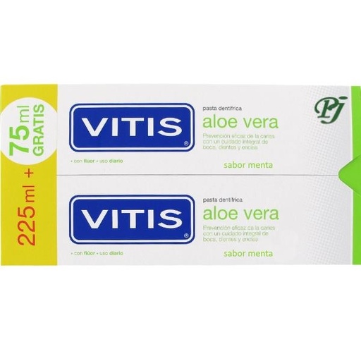 [136731] Aloe Pasta Dentifrica 2X150Ml 50% 2ª Unidad - Vitis