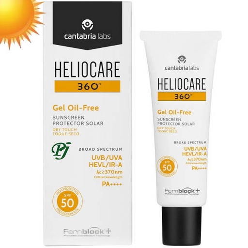 [137256] Heliocare Solar Spf50+ 360º Gel Oil Free 50Ml - Cantabria Labs