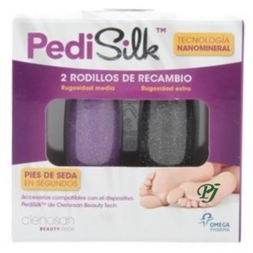 [137465] Pedisilk Recambio Lima Electrica Antidureza 2Uds - Clenosan