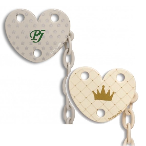 [137572] Suavinex Broche Pinza Chupete Love +0M